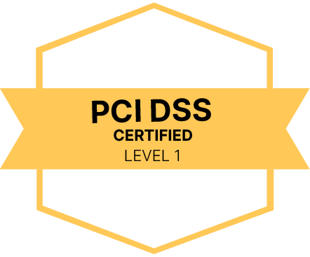 PCI DSS Level 1 Certified